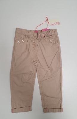 Spodnie dla dziewczynki rozmiar 80-86 Minoti