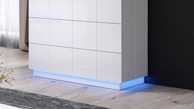 Oświetlenie LED do komody REJA 4S niebieskie - podkreśl styl Twojego