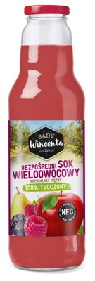 Sady Wincenta Sok wieloowocowy butelka 750 ml