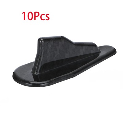 10PCS UNIVERSAL EVO-STYLE ROOF ABS SHARK FINS СПОЙЛЕР WING НАБОР VORTE~52034