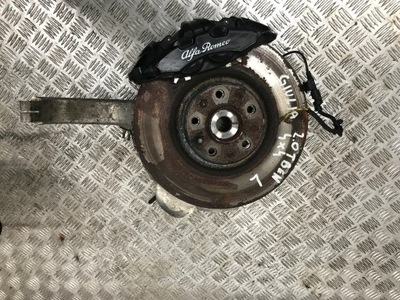 Alfa romeo giulia 2.0 t q4 поворотный кулак левая ступица суппорт диск комплект 4x4 фото №1