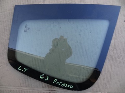 Стекло кузовная левый задняя citroen c3 picasso i фото №1