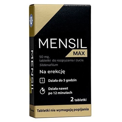 Mensil Max 0,05 g, 2 tabletki