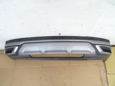 Audi q7 4m0 s-line lift 19- спойлер бампер задня фото №1