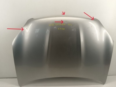 Капот крышка двигателя nissan qashqai j10 06-09 kyog фото №1