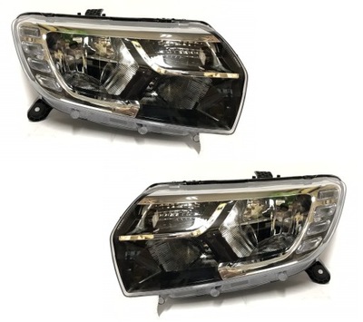 Dacia sandero logan ii led lift 17 nowe лампы комплект фото №1