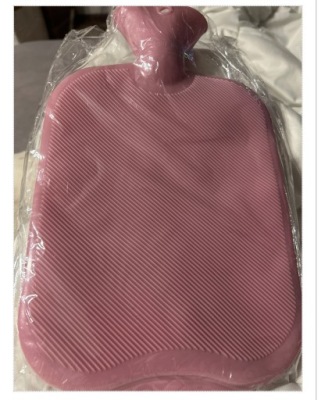 Termofor gumowy różowy 2l