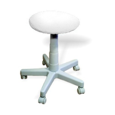 POKROWIEC FROTTE NA TABORET BIAŁY nr 1