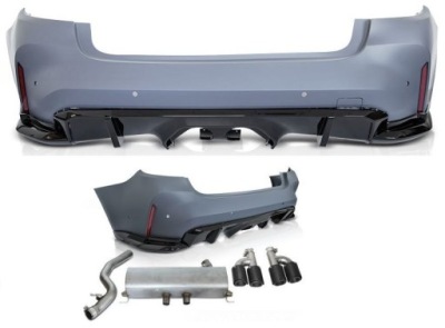 Бампер задній bmw g20 m-performance pdc ---oo--oo--- фото №1