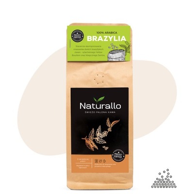 KAWA Brazylia 100% ARABICA 200g MIELONA