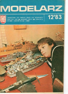 Modelarz 12/1983 niszczyciel ORP Orkan