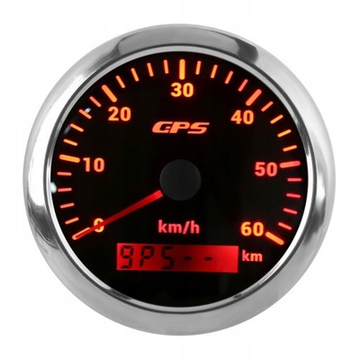 85MM SPEEDOMETER GPS INDICATOR 0-60KM/H  