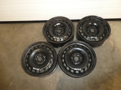 4 PIEZAS LLANTAS ACERO VW TIGUAN I 1 5N 5X112 16 5N0601027B  