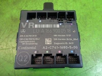 Модуль дверь infiniti q30 a1669000518 18r фото №1