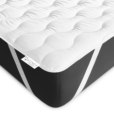 NAKŁADKA NA MATERAC 160x200 GRUBY OCHRANIACZ PIKOWANY TOPPER MATA NA ŁÓŻKO
