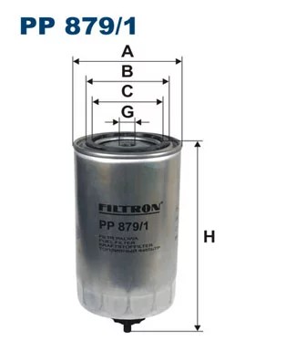 PP879/1 FILTRO COMBUSTIBLES  