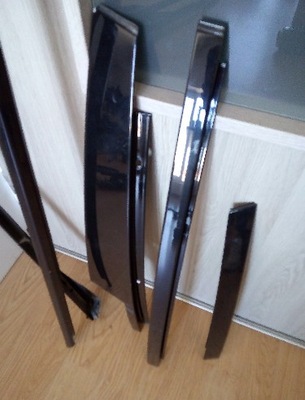 Bmw f10 молдинг захист стійка правий перед 7209724 фото №1