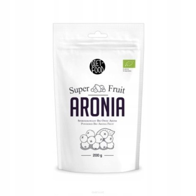 DIET-FOOD Bio aronia Eko proszek 200 g