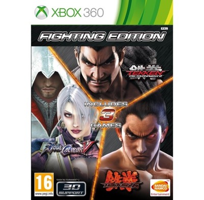 Fighting Edition:Tekken Tag2 Tekken6 Soulcalibur V XBOX 360