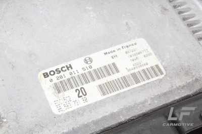 Бортовой компьютер двигателя citroën xsara n1 0281011518 2003 фото №1