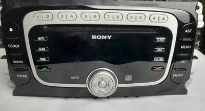 Радіо ford s-max galaxy mondeo mk4 7s7t18c939ce фото №1