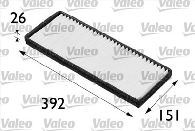 VALEO 698164 VALEO FILTRO DE CABINA  