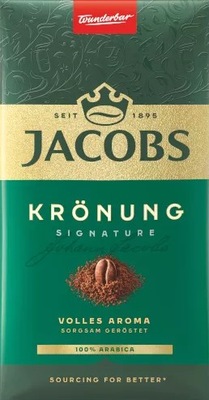 12 x Kawa Jacobs Kronung 500 gr mielona z NIEMIEC