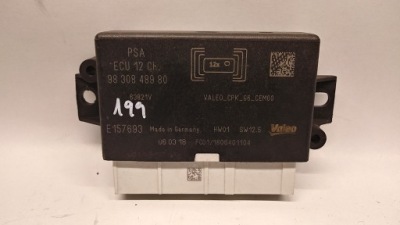 Модуль pdc паркування 9830848980 citroen ds7 фото №1