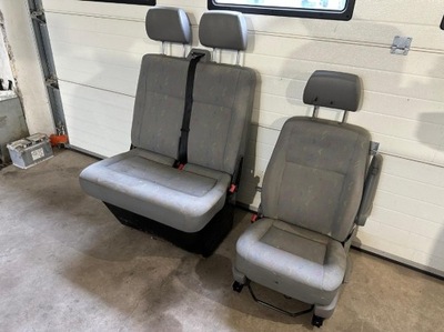 Vw t5 transporter сиденья заднее сиденье фото №1