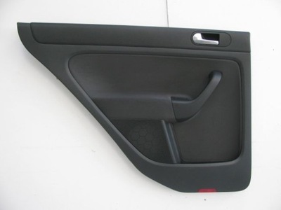 Vw golf v plus обивка обшивка дверь левый задняя фото №1