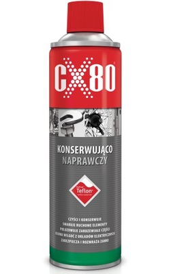 CX80 PŁYN KONSERWUJĄCO NAPRAWCZY TEFLON SPRAY 500ml