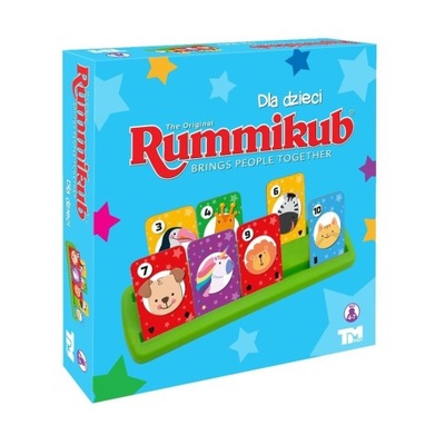 RUMMIKUB GRA DLA DZIECI, TM TOYS