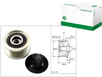 Шкив генератора fiat ina фото №1
