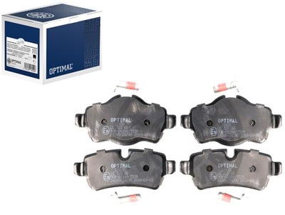 Optimal bp-12433 набор тормозных колодок тормозных, тормоза дисковые фото №1