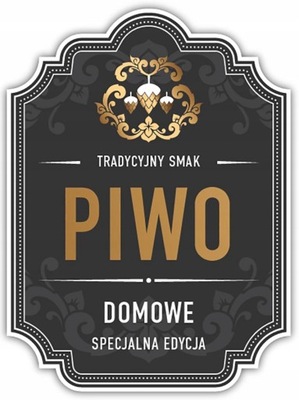 PIWO domowe etykiety samoprzylepne 10szt.