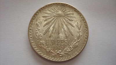 Meksyk 1 un Peso 1945 stan 1-