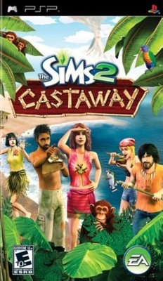 THE SIMS 2 CASTAWAY PSP