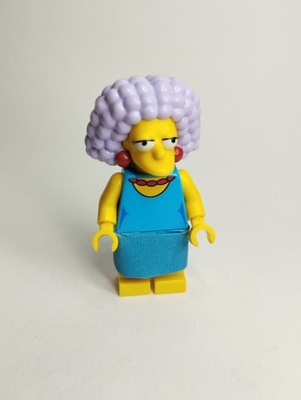 Figurka LEGO SIM037 The Simpsons Selma figurka jak NOWA