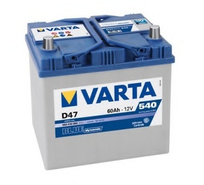 АККУМУЛЯТОР VARTA 60AH/540A P+ / D47 - BLUE DYNAMIC