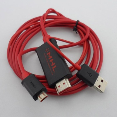 USB MHL do HDMI adapter HDTV Samsung Galaxy S3 S4