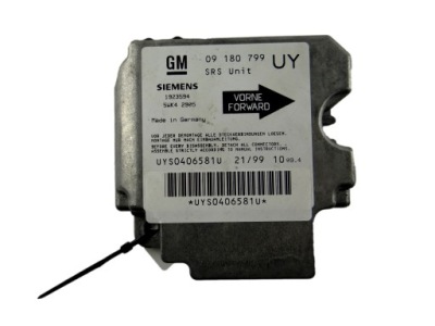 Модуль датчик подушка безопасности opel astra g 09 180 799 фото №1