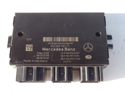 Модуль блок управления фаркоп a1669000301 mercedes ml w166 фото №1