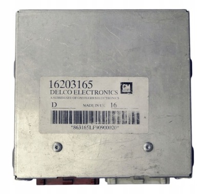 Блок керування двигуна opel vectra 1.6 16203165 програмування фото №1