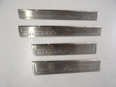 Citroen c4 grand picasso накладки пороговые накладки фото №1