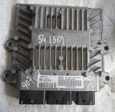 Peugeot 407 2,0 hdi бортовий комп'ютер 5ws40264f-t фото №1