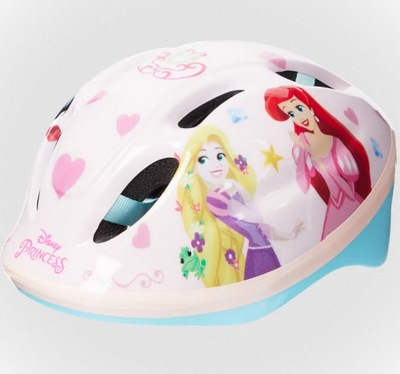 KASK NA ROWER DESKOROLKA ROLKI dla dzieci 52-56cm roz.M PRINCESS