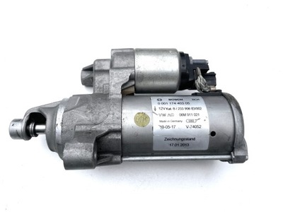 Стартер 06m911021 audi фото №1