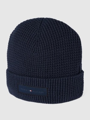 TOMMY HILFIGER CZAPKA ZIMOWA BAWEŁNA BEANIE HIT