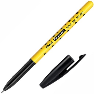 Długopis czarny Toma TO-050 Sunny Fine