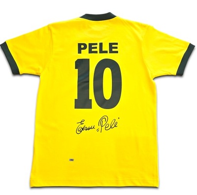 Pelé, Brazylia - koszulka z autografem od 1zł! (zag)